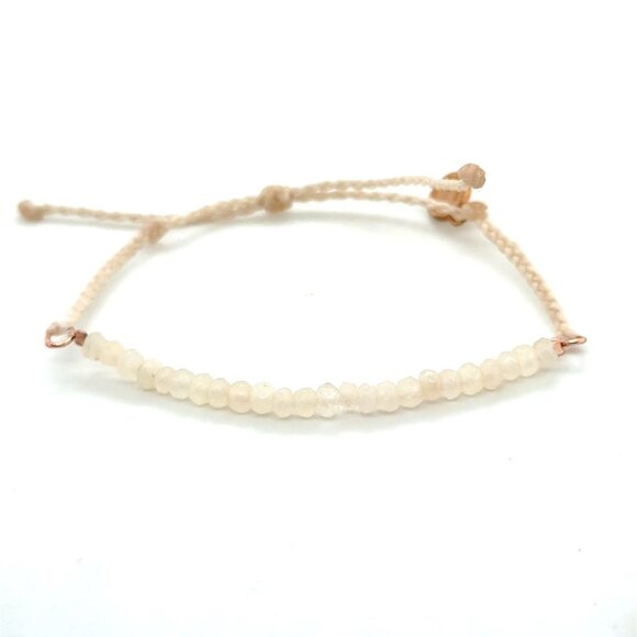 Pura Vida Pink Quartz Stone Bracelet - Picture 1 of 3